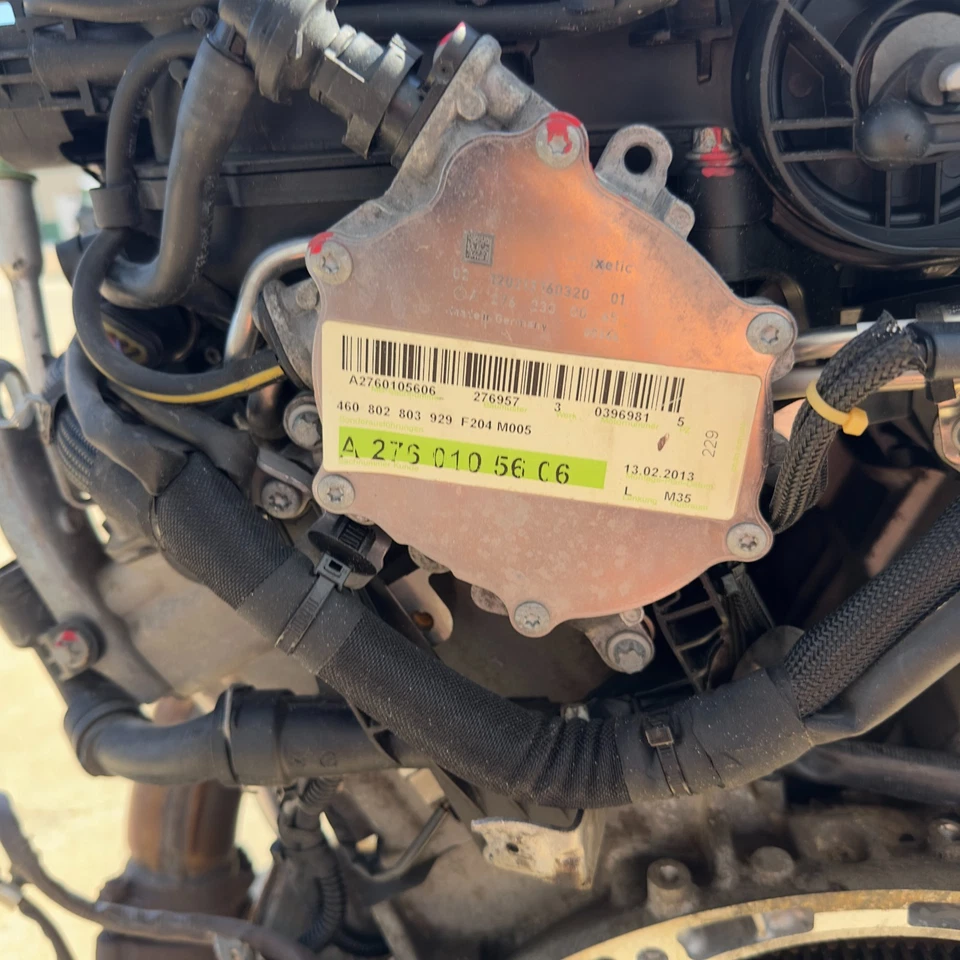 TESTED Mercedes-Benz M276 3.5L AWD Engine C300 Fits C350 GLK350 W204 OEM 99K Miles - Image 9
